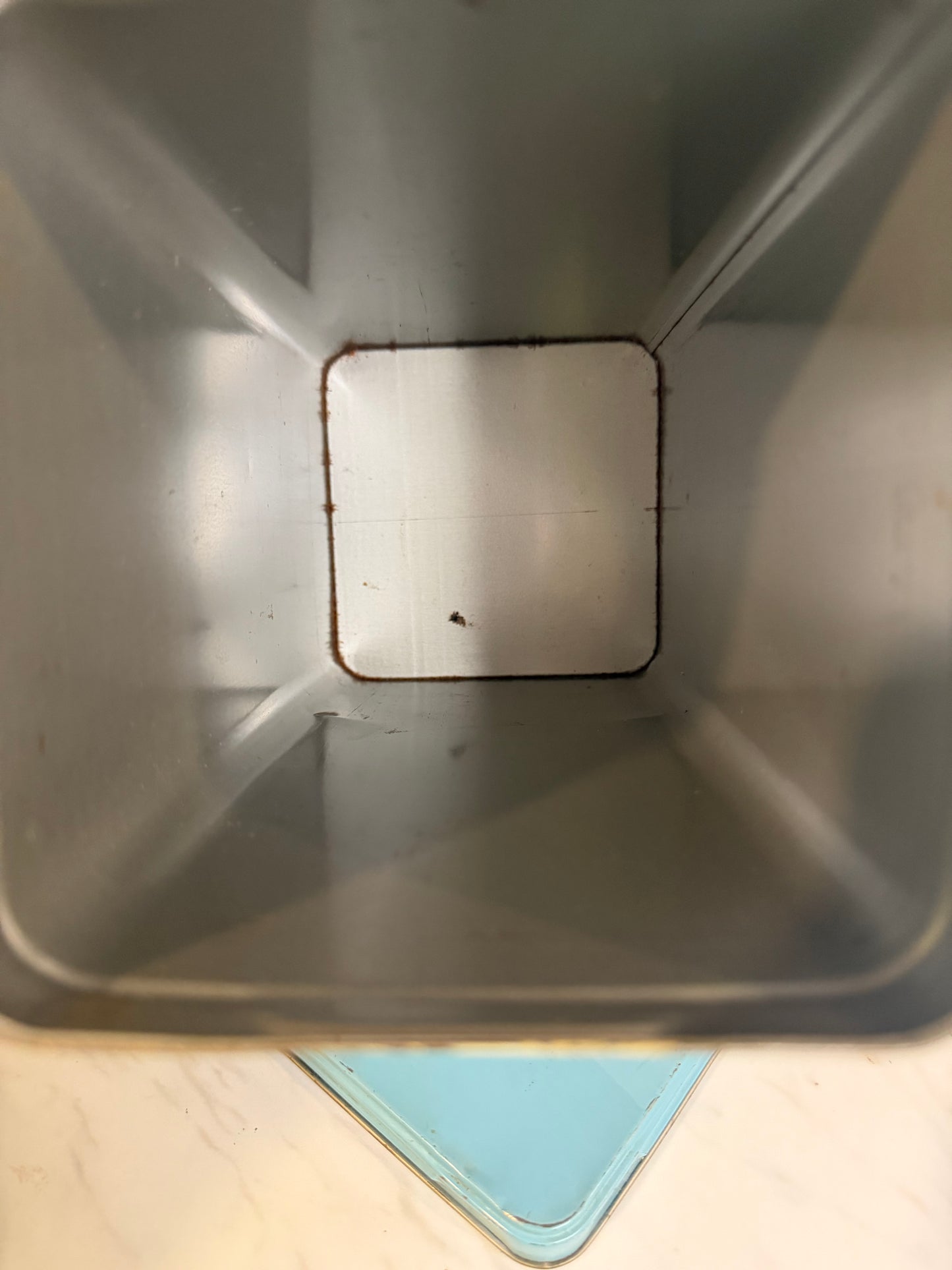 Vintage Nabisco Premium Saltine Cracker Tin Canister (c. 1969)