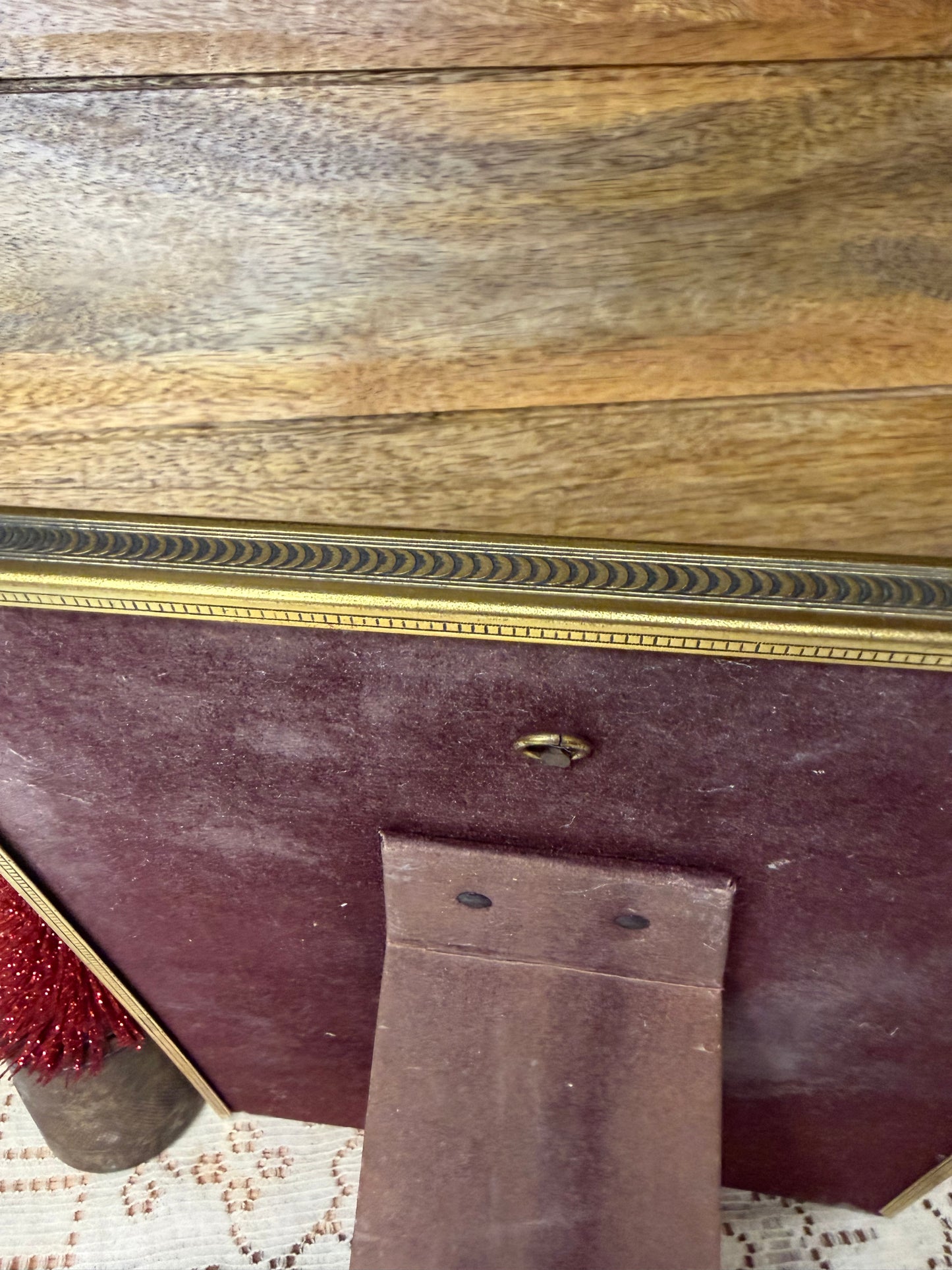 Vintage Gold Metal 8x10 Picture Frame (1950s–1960s)