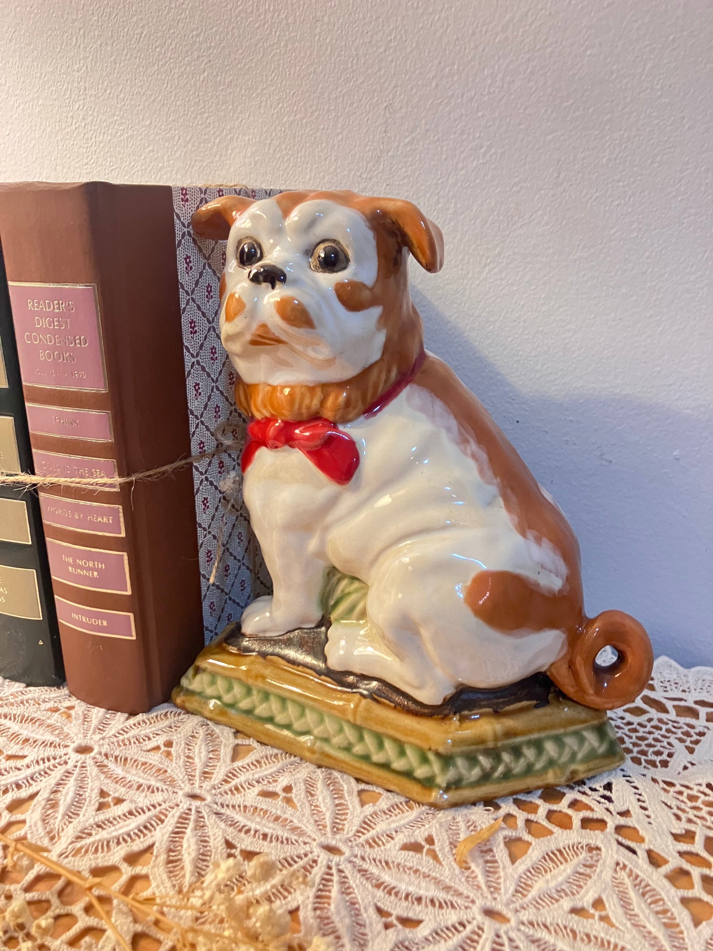 Staffordshire-Style Pug Dog Figurine