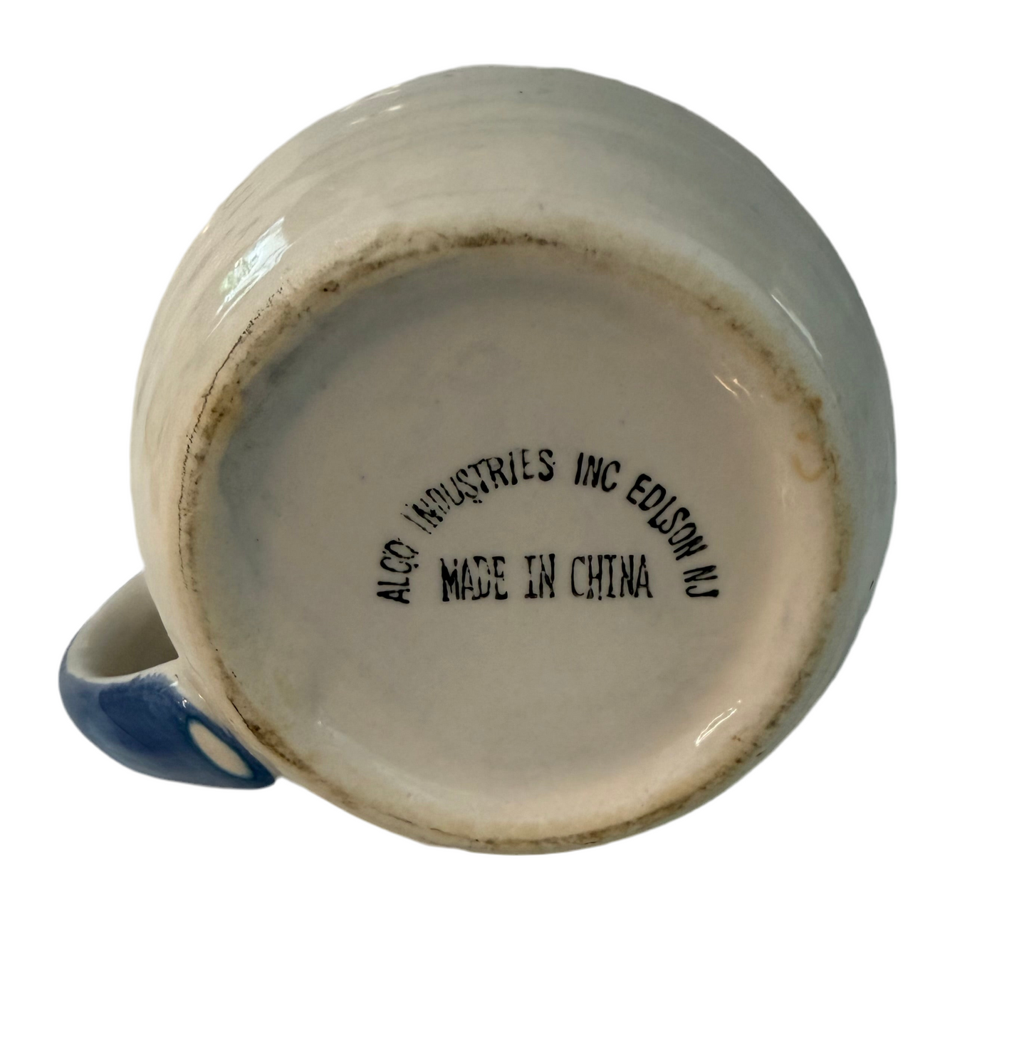 Alco Industries AOI15 Hand-Painted Rooster Stoneware Coffee Mug