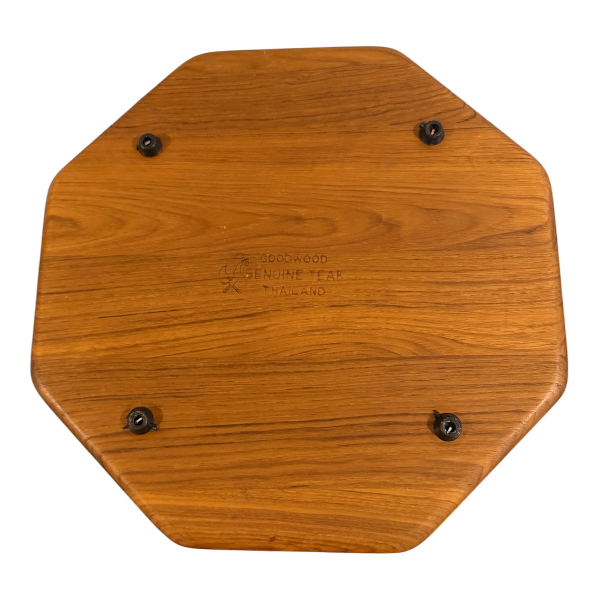 Vintage Mid-Century Modern Teak Cheese Board with Glass Cloche – 1970s Serveware