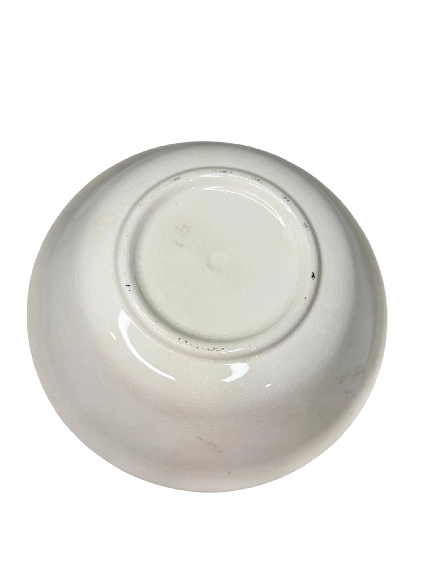Trimont Ware Vintage Hand-Painted Fruit Motif Serving Bowl