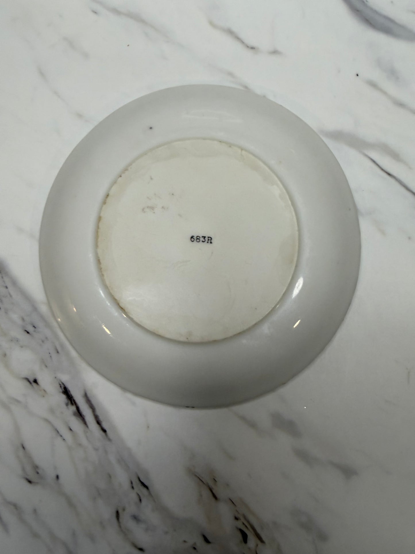 Vintage Lefton China “Rose Chintz” Ashtray – Floral Pattern – Made in Japan