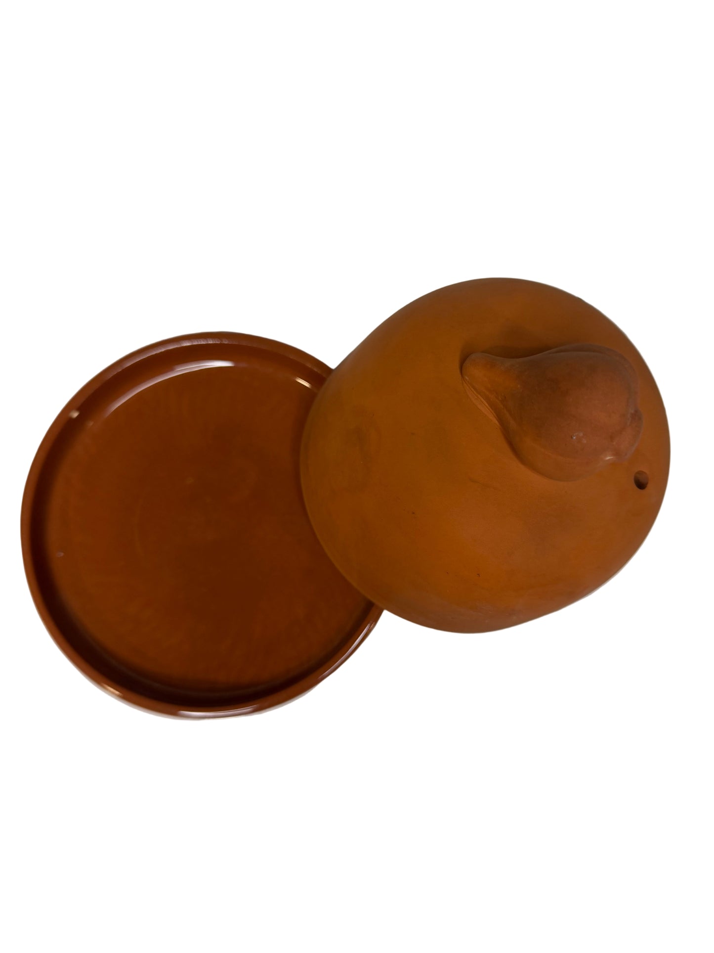 Vintage Terra Cotta Oven Garlic Roaster