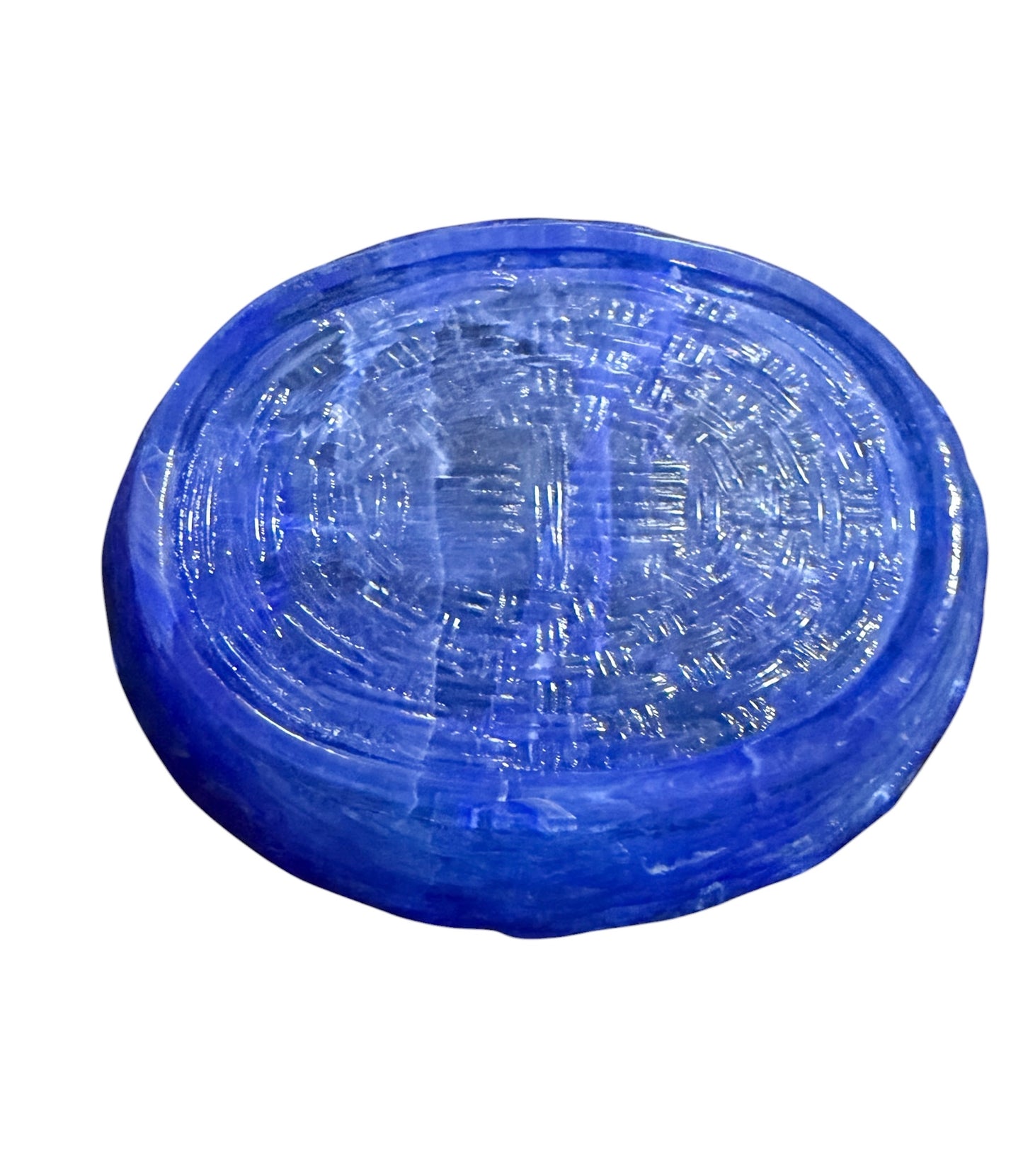 Cobalt Blue & White Swirl Covered Hen on Nest Candy Dish | Trinket Box