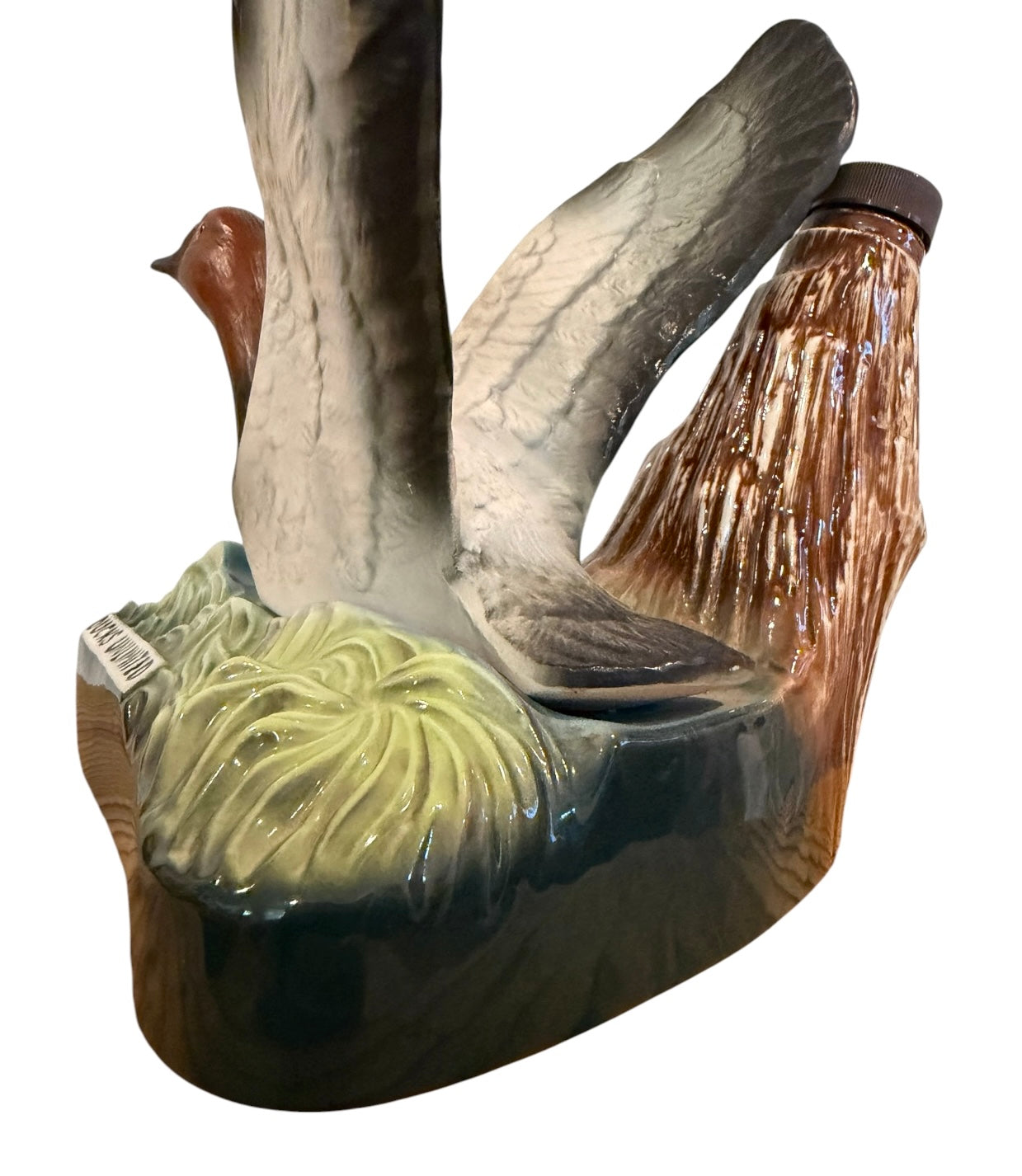 1979 Jim Beam Ducks Unlimited “Canvasback Drake” Ceramic Decanter | Vintage Wildlife Collectible
