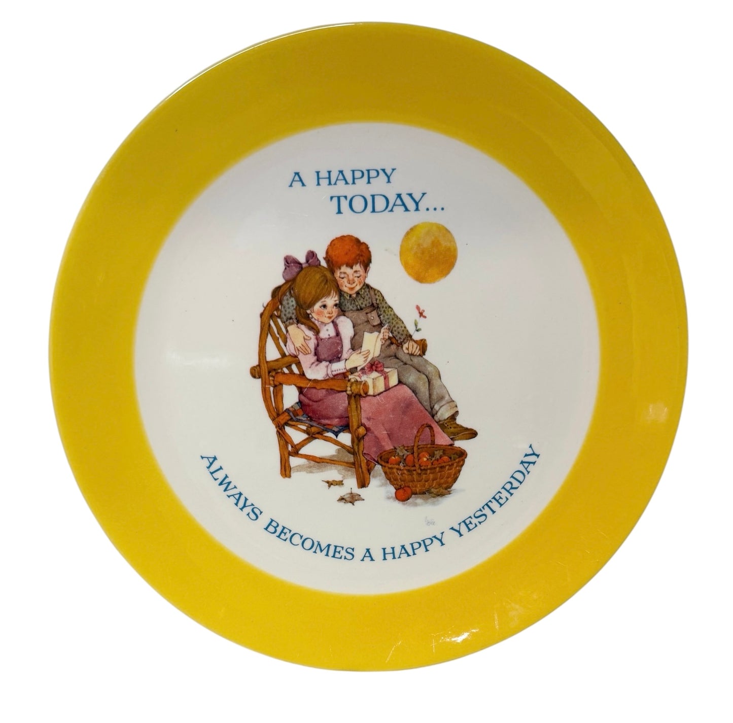 Limited Edition 1973 “Dear Hearts” Collector Plate – Gibson Greeting Cards, Cincinnati Ohio