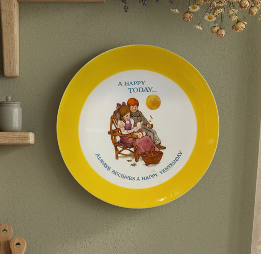 Limited Edition 1973 “Dear Hearts” Collector Plate – Gibson Greeting Cards, Cincinnati Ohio