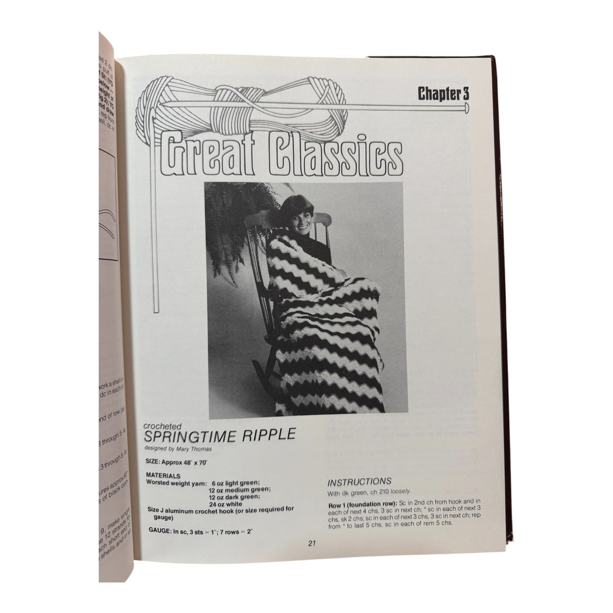 The Great Afghan Book – Vintage 1981 Needlework Pattern Book