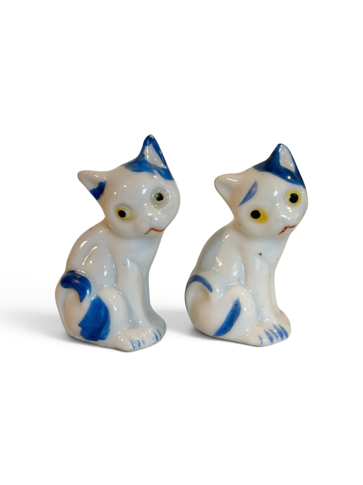Mid-Century Vintage Sad Cat Salt & Pepper Shakers – Japan