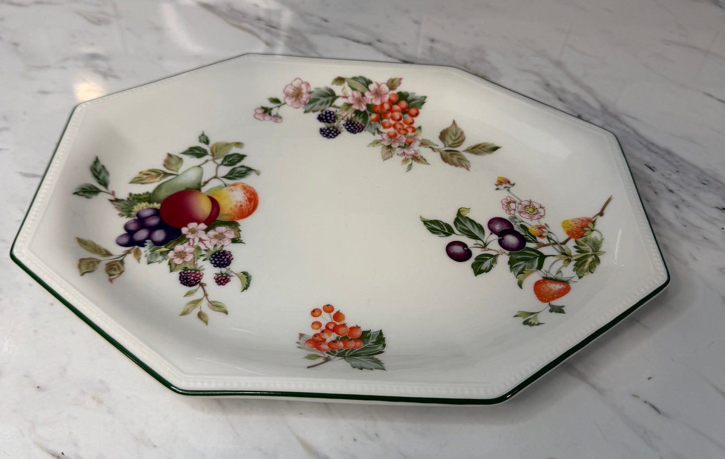 Johnson Brothers “Fresh Fruit” Serving Platter – Staffordshire England – 12” x 9”