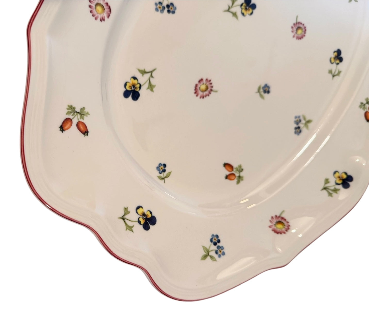 Villeroy & Boch Petite Fleur Oval Serving Platter – Vintage Premium Porcelain Floral Dish