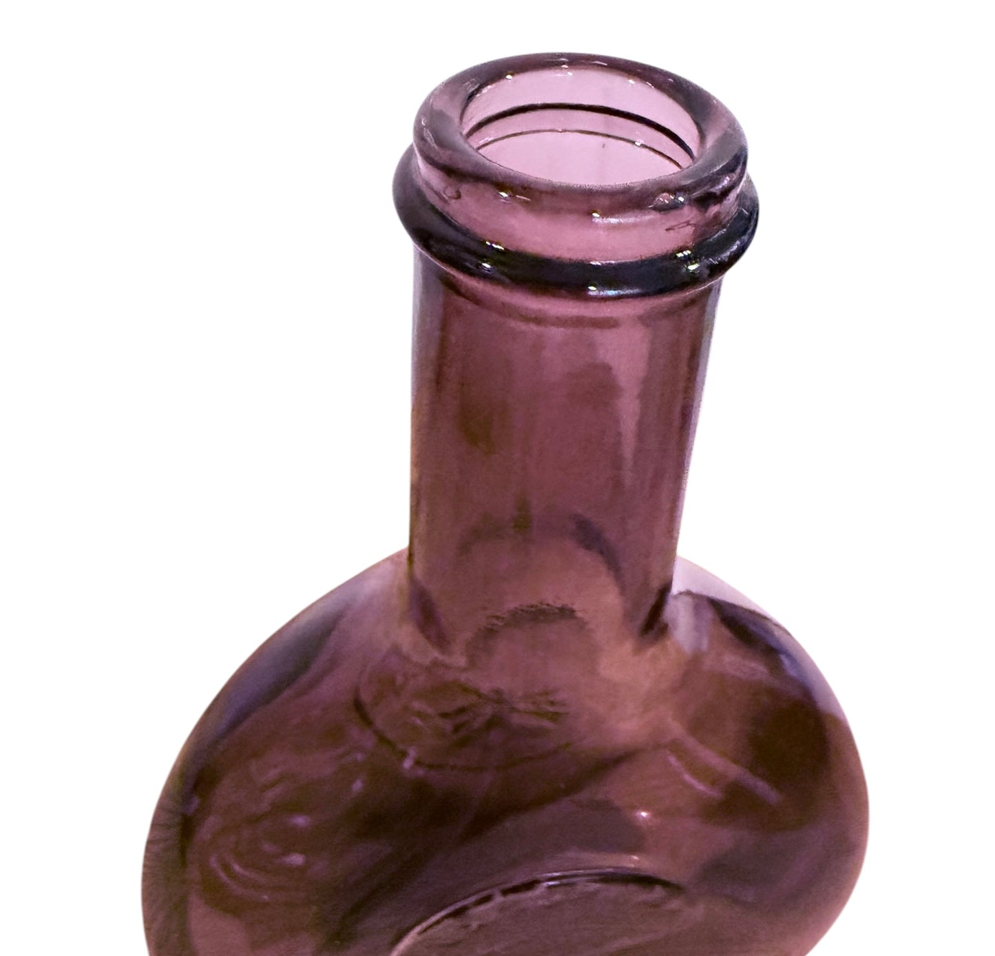 Wheaton Glass Deep Amethyst Purple Vintage Historic Flask 9”Bottle / Decanter – Glassboro 1850