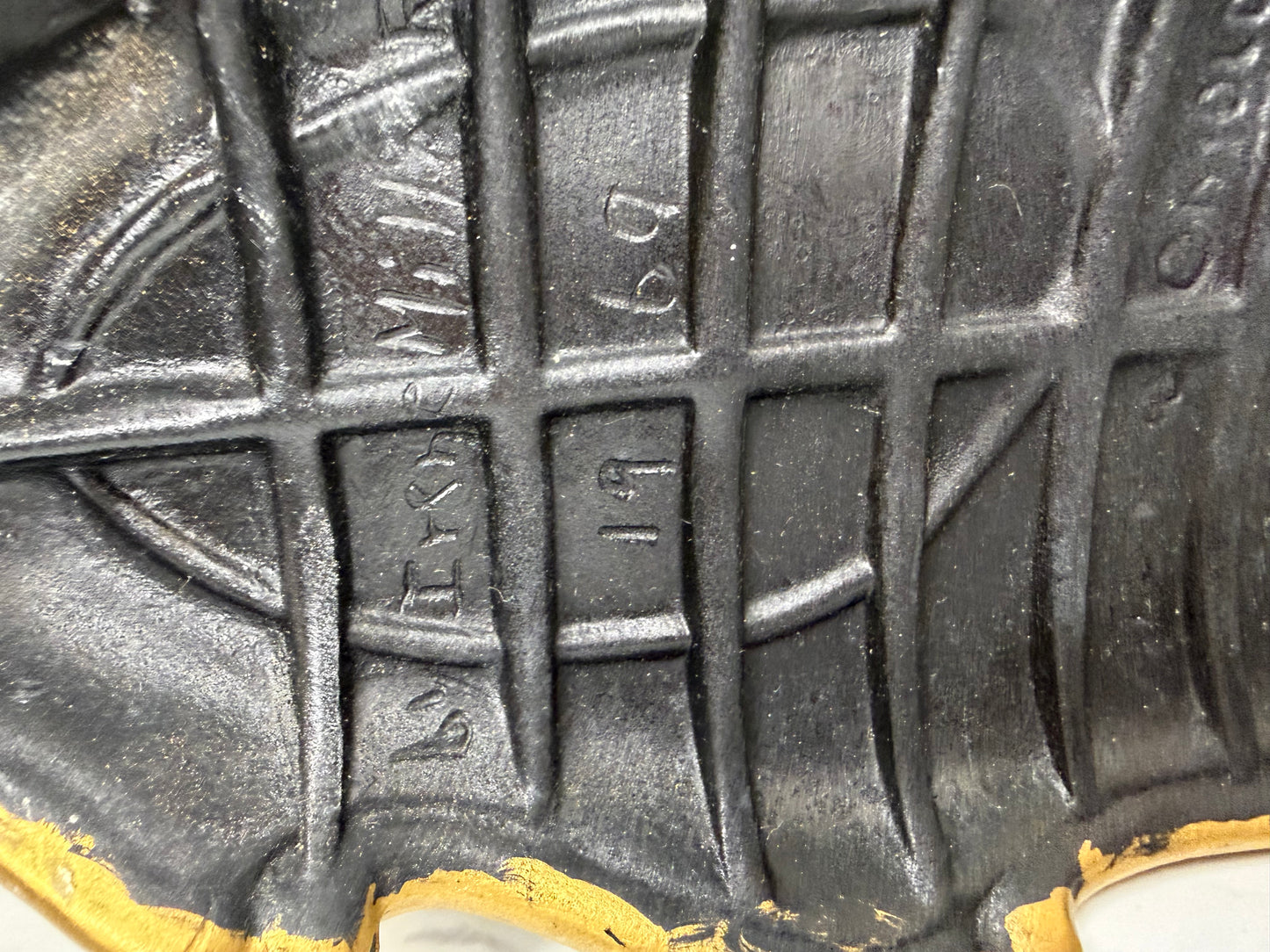 Vintage Victorian-Style Ceramic Boot Vase – 1969