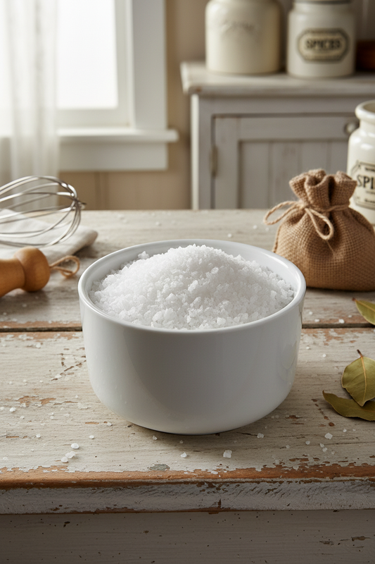 Vintage-Inspired Sur La Table Porcelain Salt Seller – White