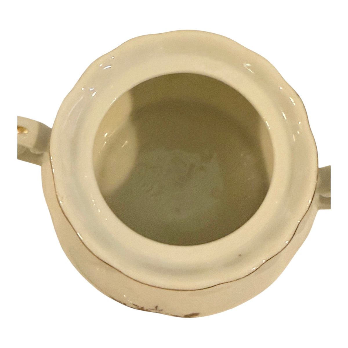 Moss Rose Vintage Porcelain Creamer & Lidded Sugar Bowl Set | Pink Roses Gold Trim