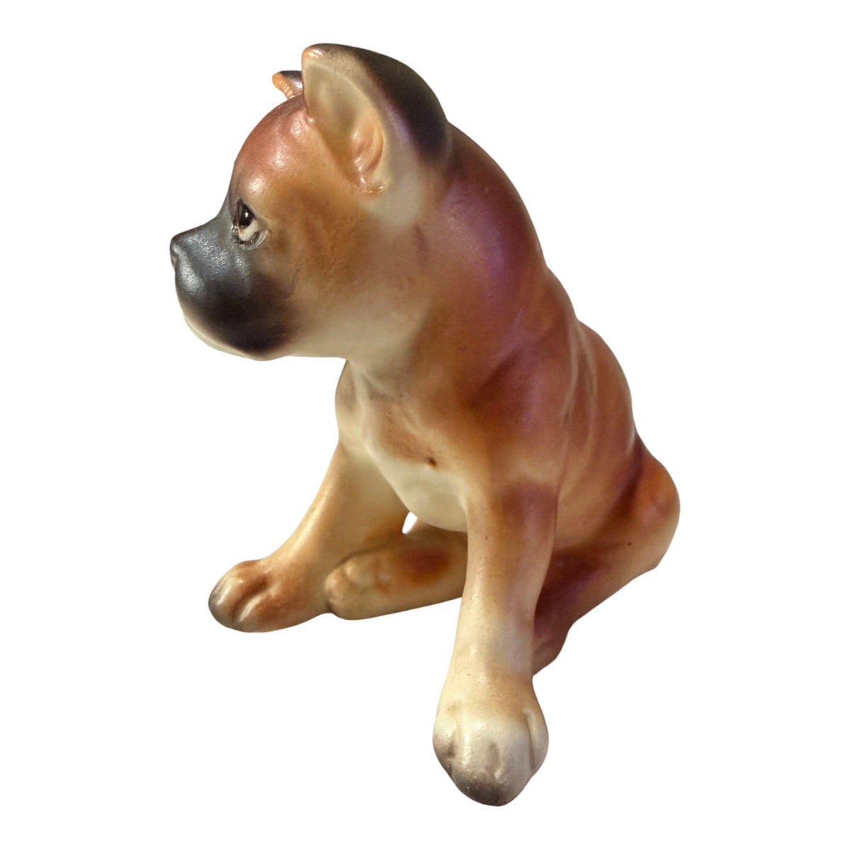 Art Line Japan Vintage Porcelain Boxer Puppy Figurine