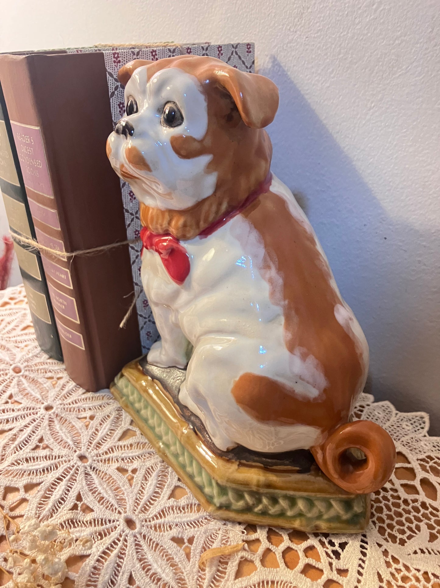 Staffordshire-Style Pug Dog Figurine
