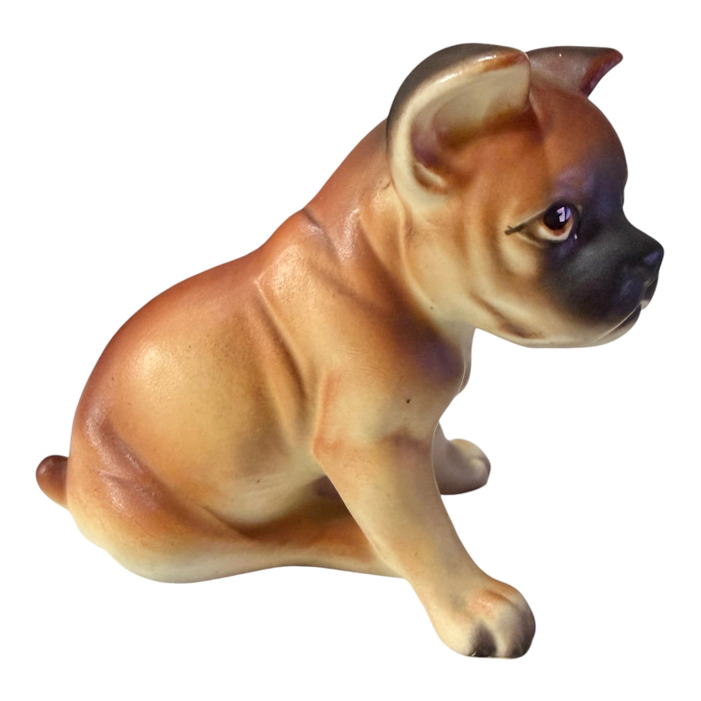 Art Line Japan Vintage Porcelain Boxer Puppy Figurine