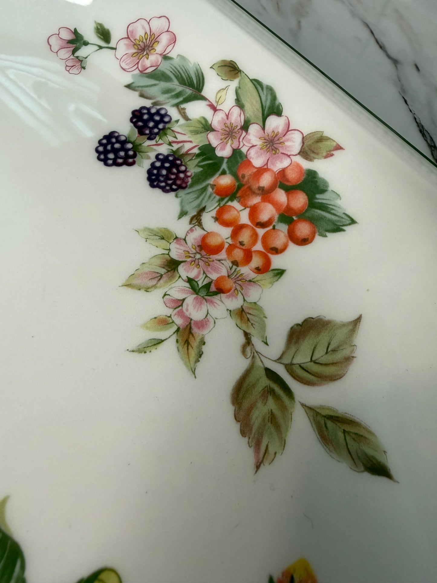 Johnson Brothers “Fresh Fruit” Serving Platter – Staffordshire England – 12” x 9”
