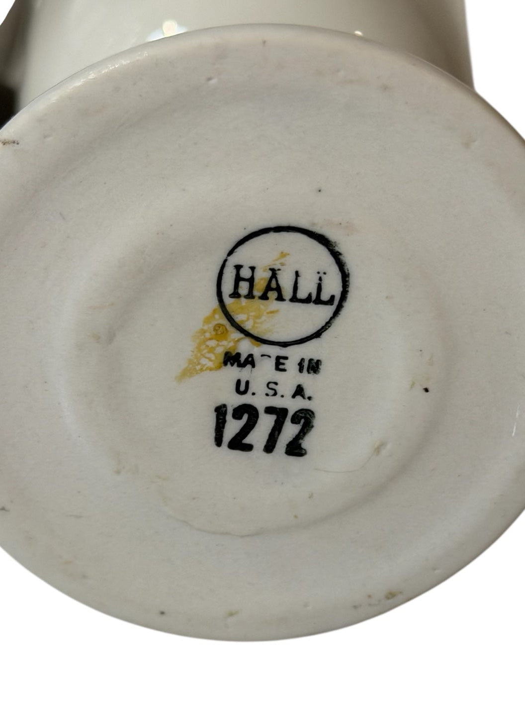 Hall China Vintage Pedestal Irish Coffee Mugs – Set of 2 | Stoneware - Ironstone | Made in USA