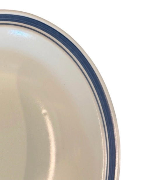 Royal Doulton Set of 2 Vintage Lambethware “Biscay” Stoneware Oval Serving Bowls  – Made in England - Cottagecore