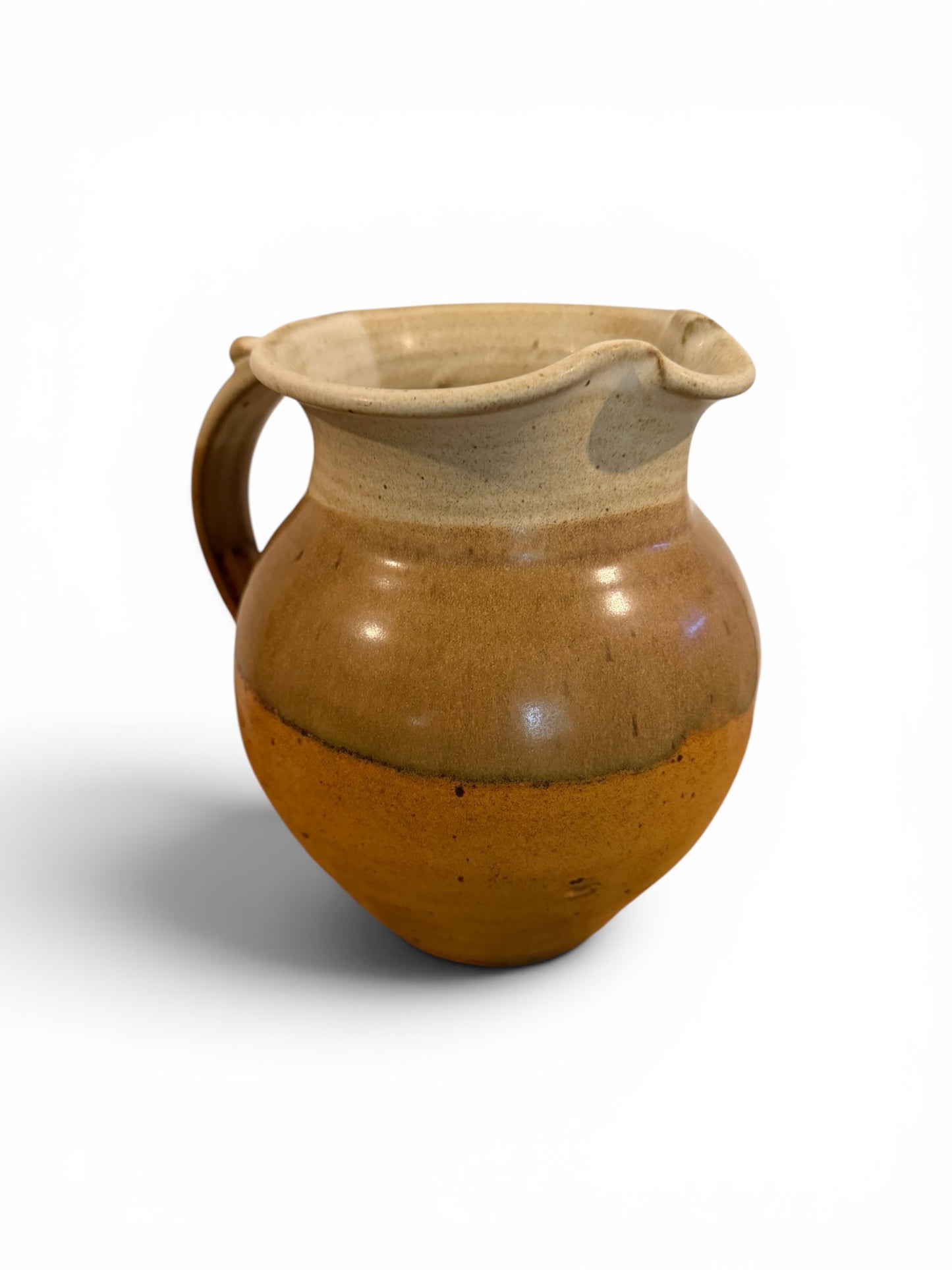 Robert Alewine Signed Stoneware Art Pitcher – Dated 2006 | Gatlinburg, TN Studio Pottery