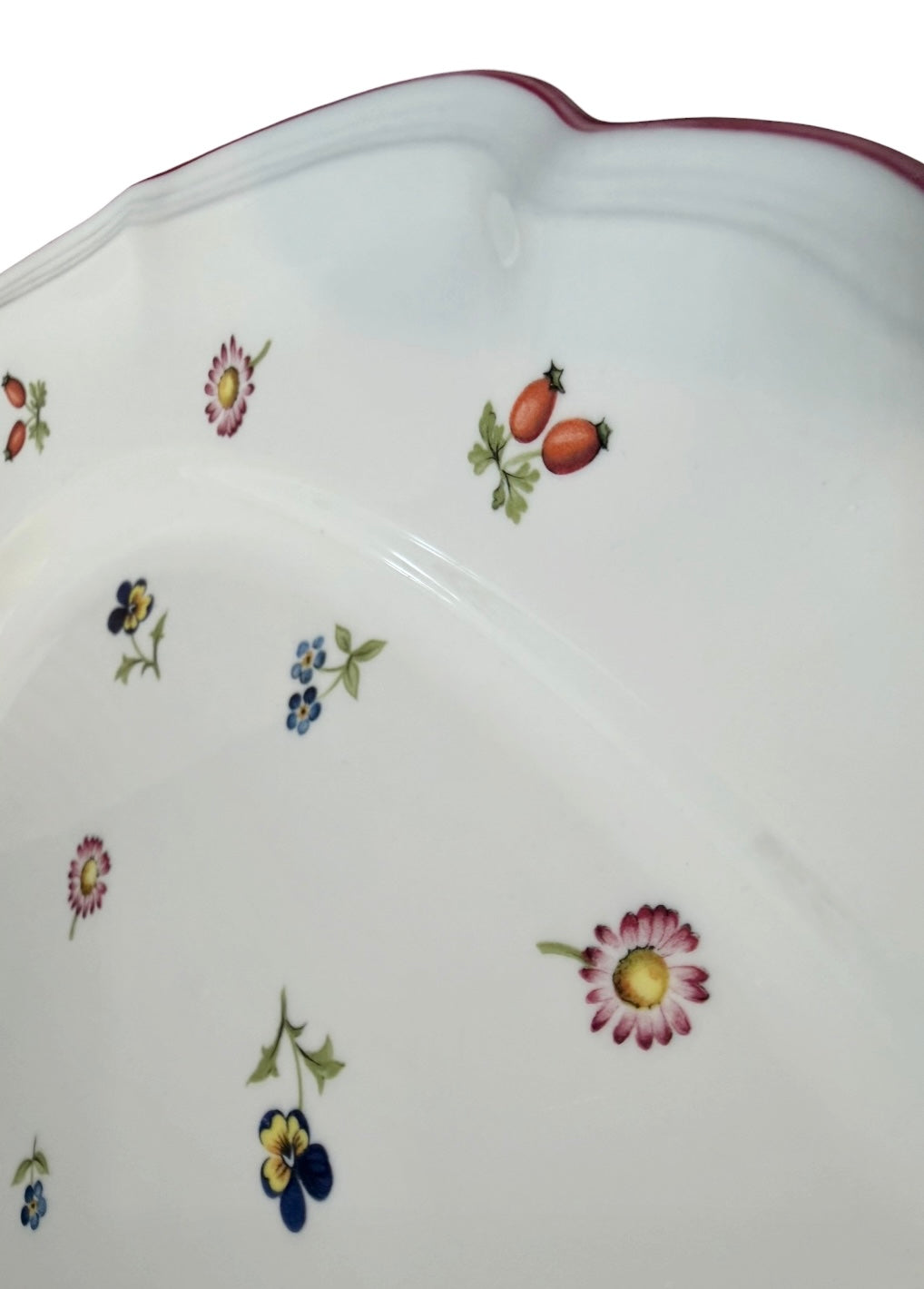 Villeroy & Boch Petite Fleur Oval Serving Platter – Vintage Premium Porcelain Floral Dish