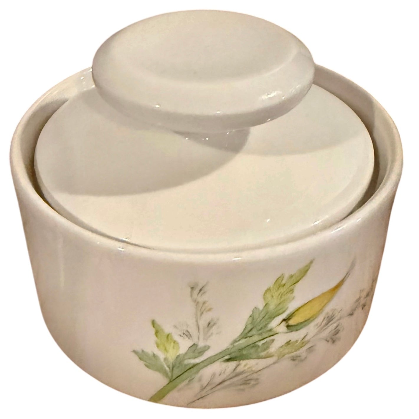 Noritake Craftone Buttercup Vintage(8769) Sugar Bowl, Creamer & Salt + Pepper Shaker Set | Made in Japan | 1970s