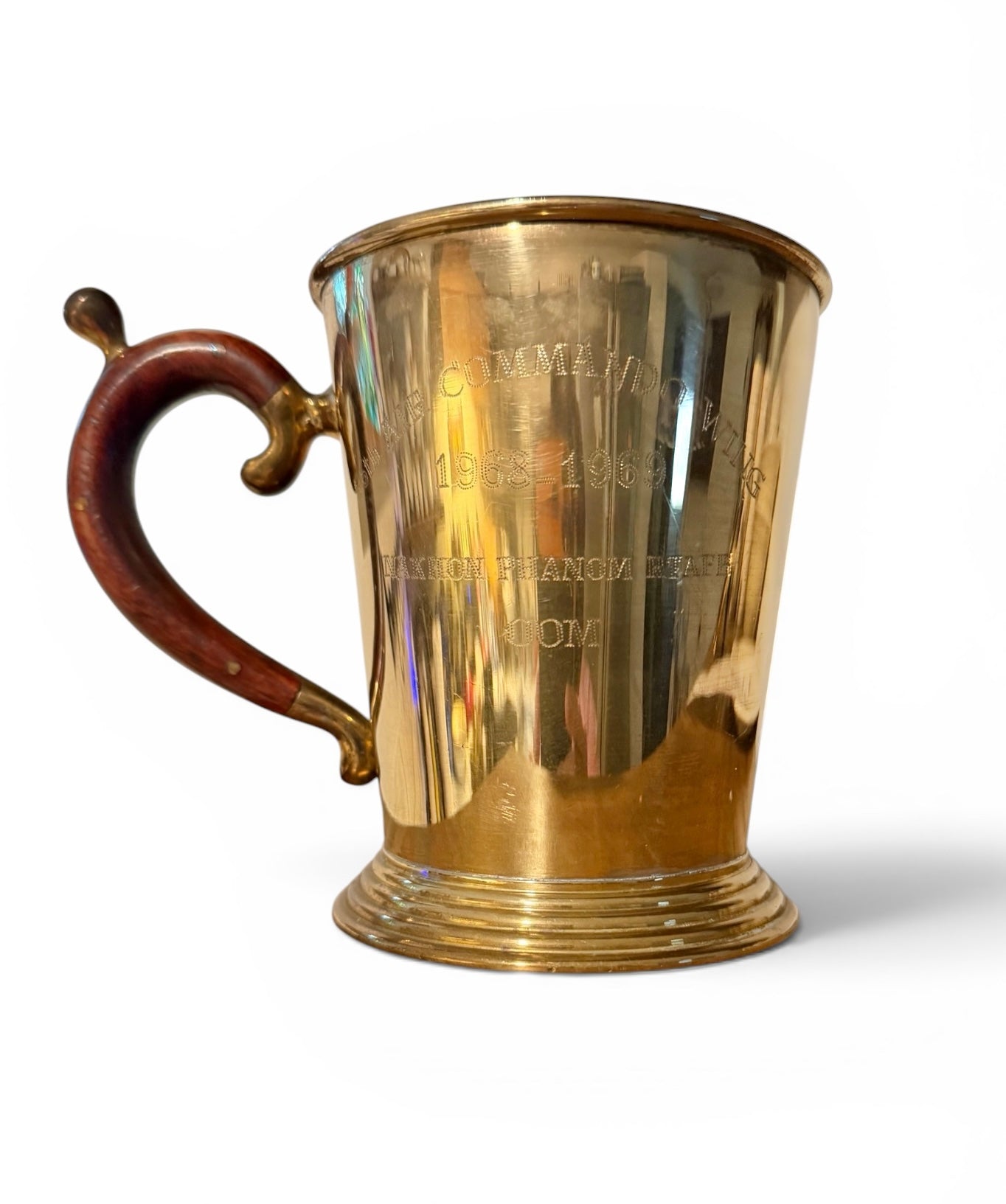 Vietnam War Commemorative Brass Tankard | 56th Air Commando Wing | Nakhon Phanom RTAFB | 1968–1969 | OOM