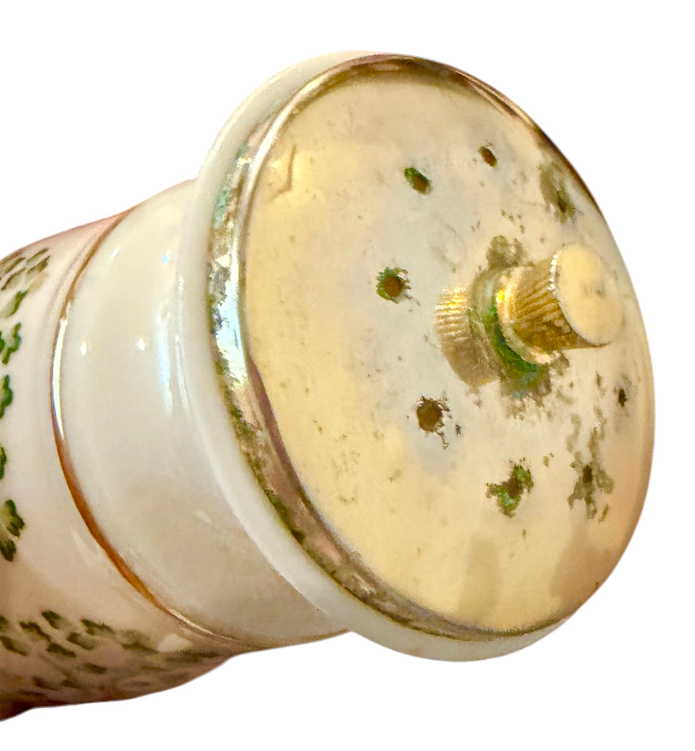 Lenox Clover Vintage Salt Shaker & Pepper Mill Set | Discontinued | Porcelain