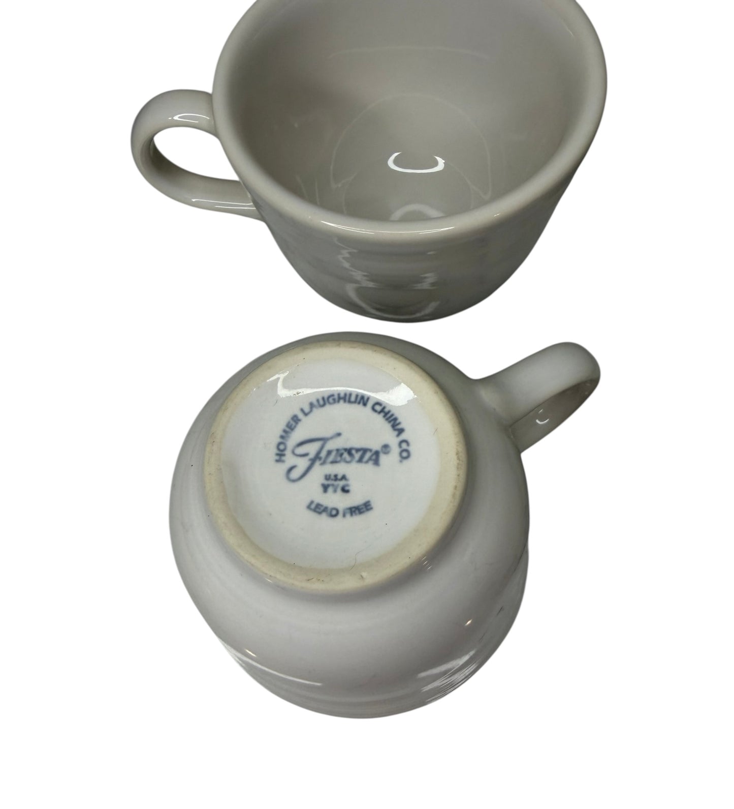 Fiesta Vintage Tea Cups / Coffee Mugs – Set of 6 – Homer Laughlin China Co.