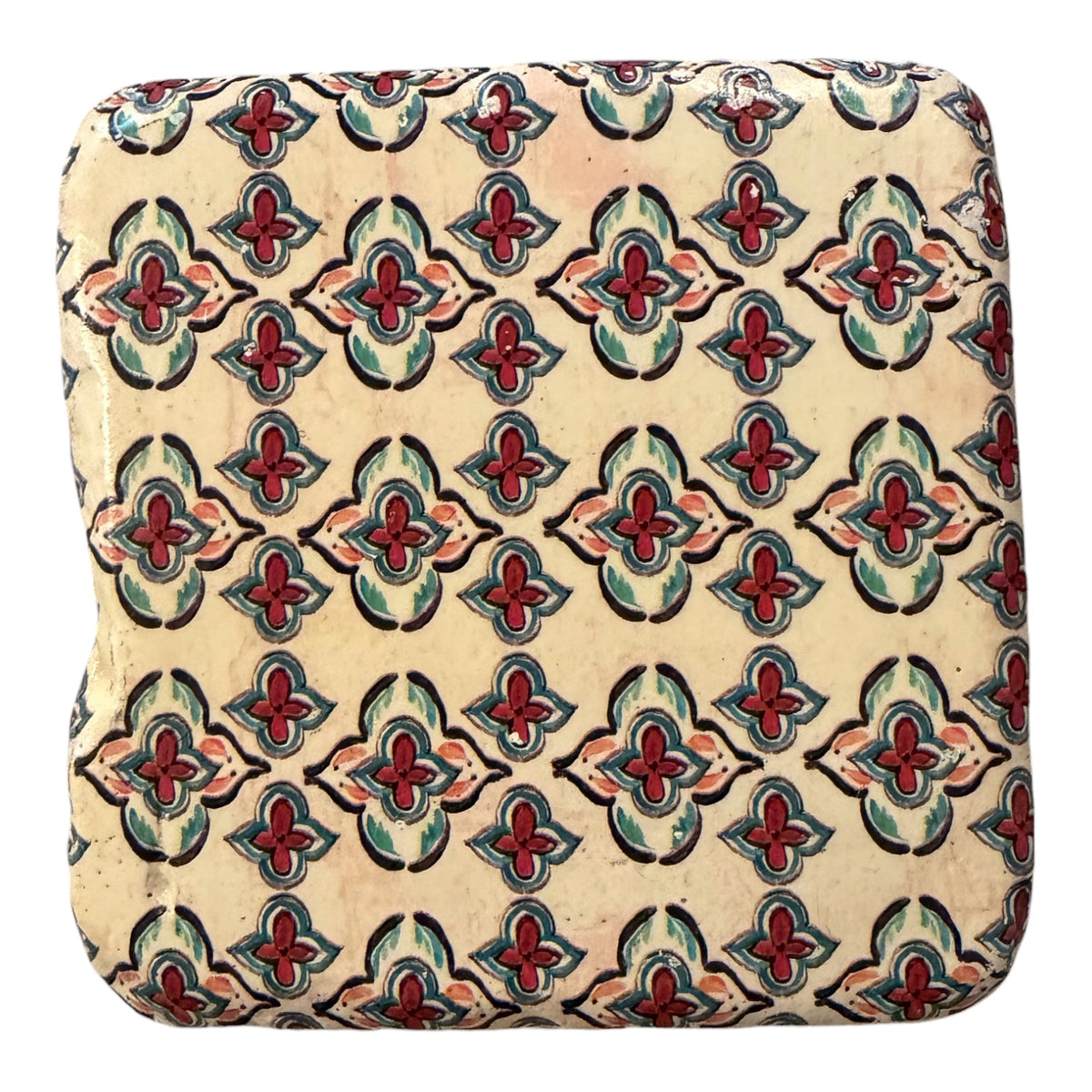 Kate McRostie Vintage Old World Bird Ceramic Tile Coasters – Set of 4