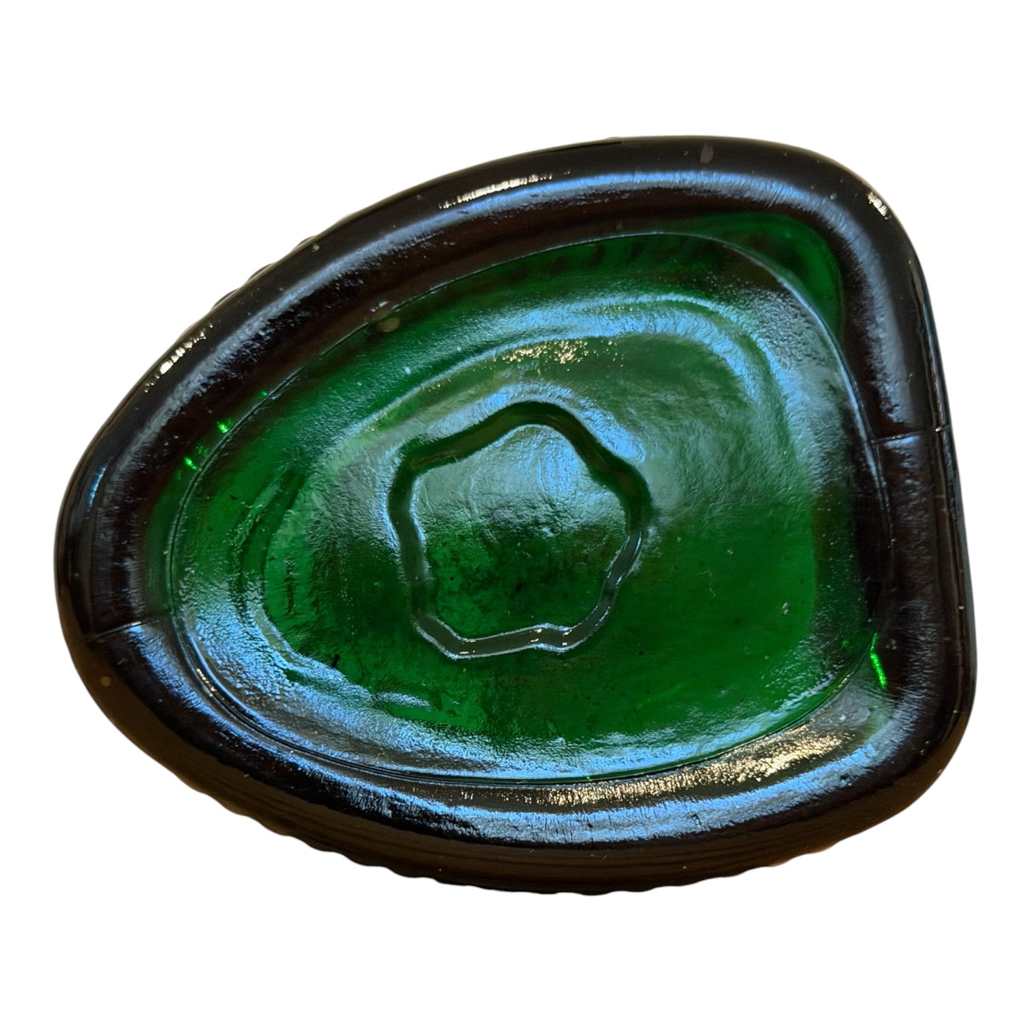 Wheaton Dr. Fisch’s Bitters Vintage Green Glass Fish Bottle – 7.5”