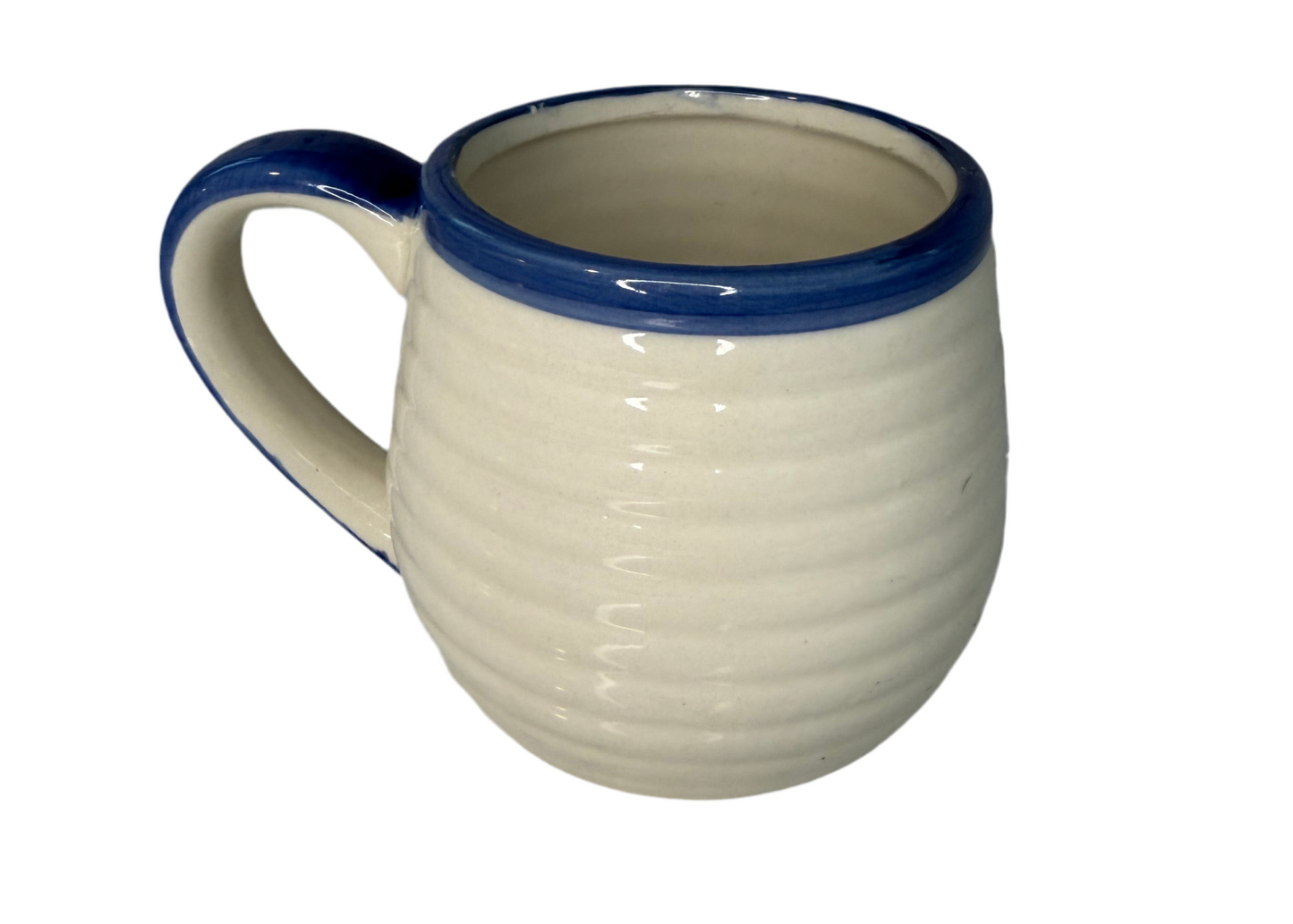 Alco Industries AOI15 Hand-Painted Rooster Stoneware Coffee Mug