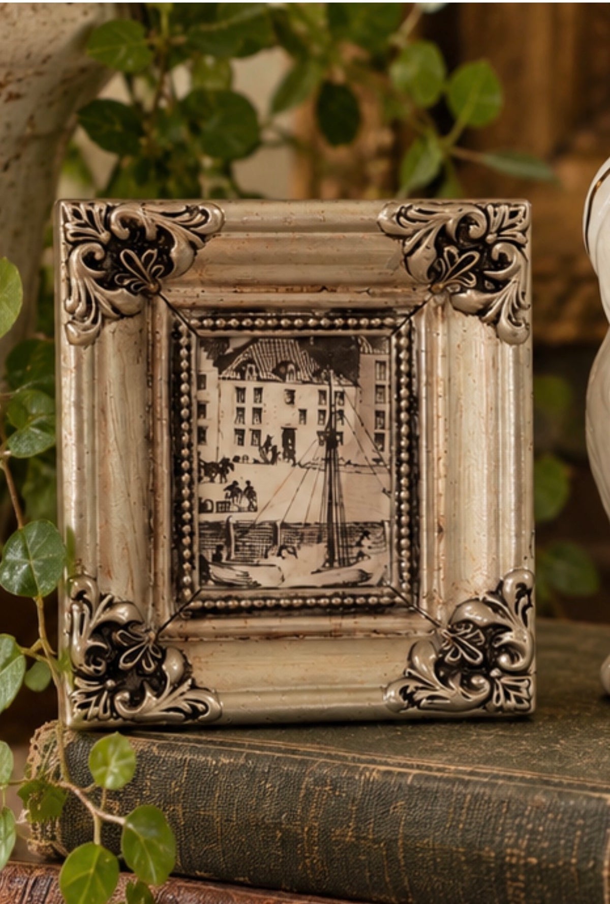 Colonial New Amsterdam Framed Book Print | Flea & Frame Creation