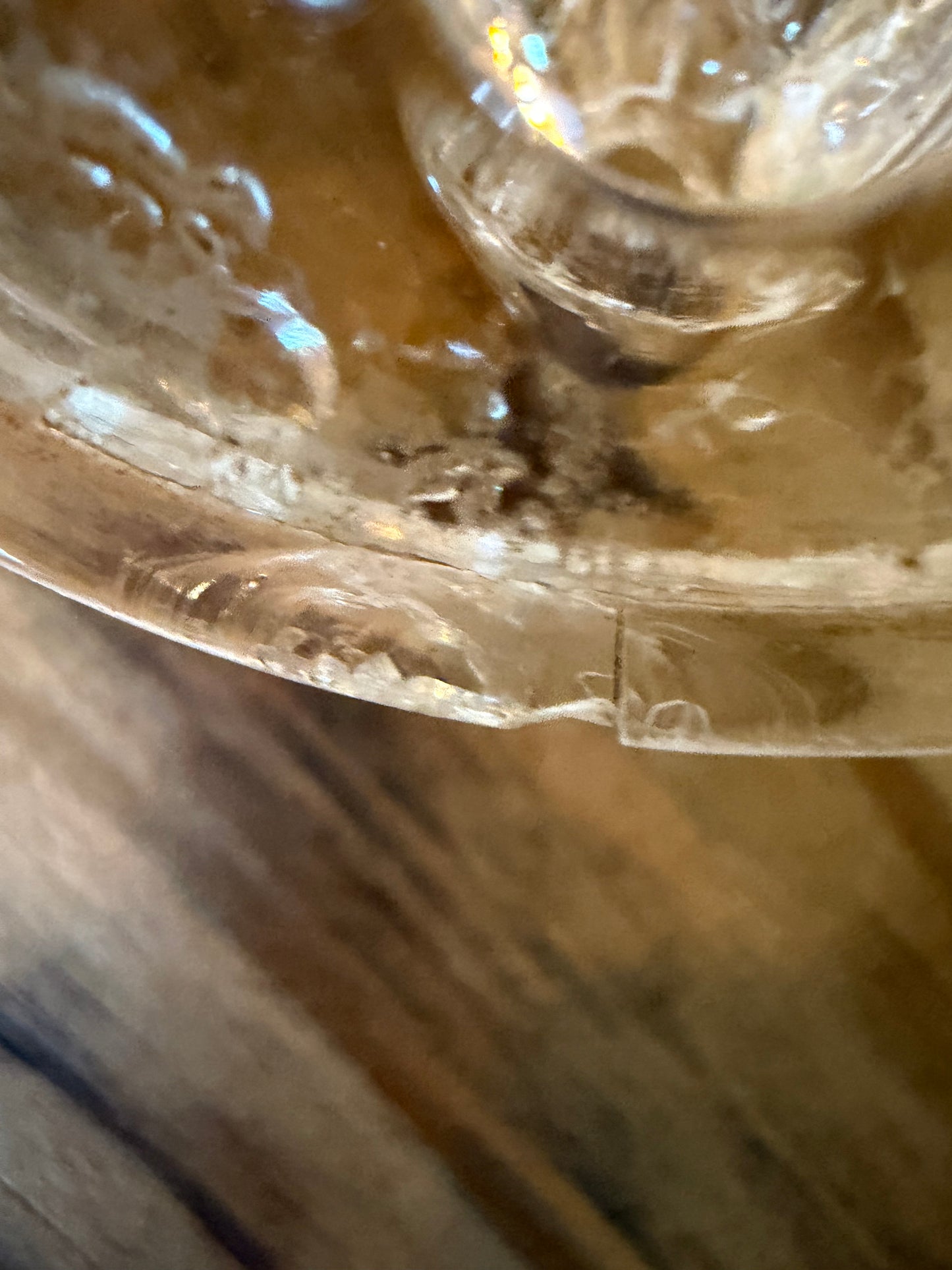 Vintage Glass Flower Frog – Mid-Century Floral Arranging Tool