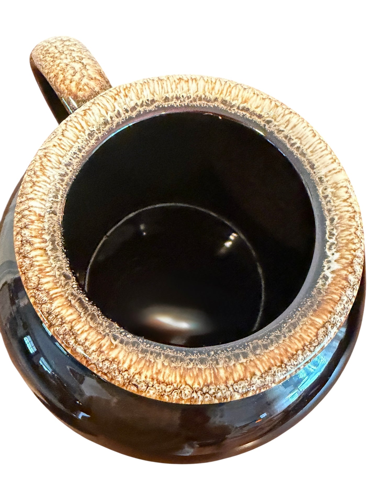 Pfaltzgraff Stoneware Vintage Bean Pot – Mold #70 Brown Drip | Rustic Farmhouse Crock with Lid