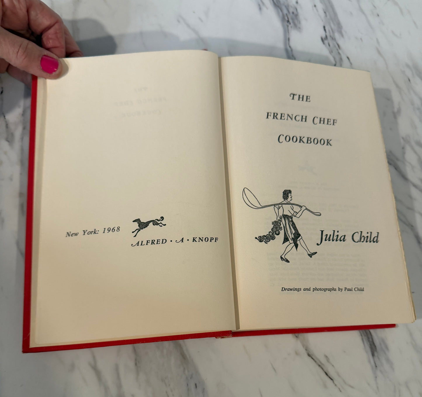 Vintage Julia Child “The French Chef Cookbook” — 1968 | Alfred A. Knopf