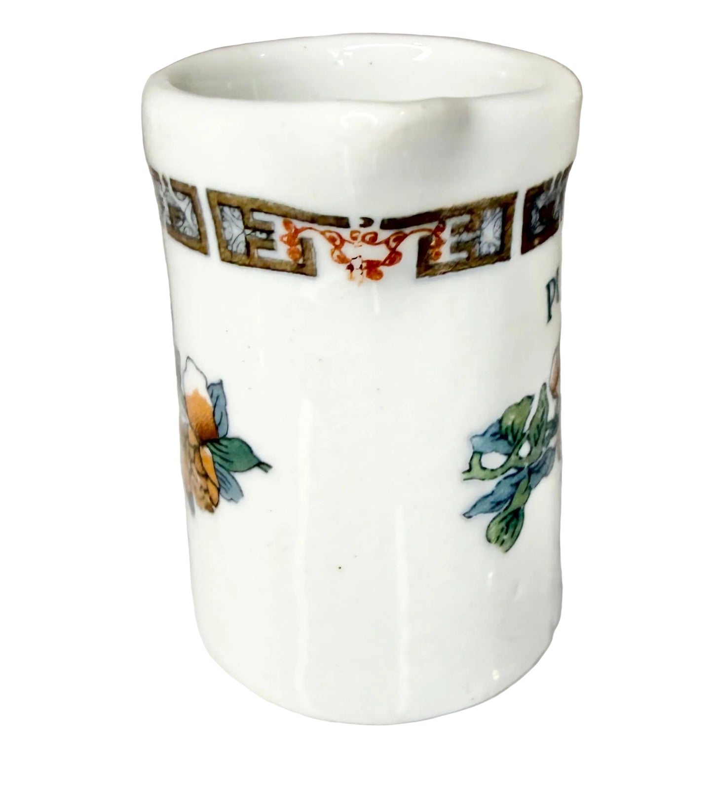 Rare Vintage Pullman Railroad Indian Tree Creamer | Authentic Railroad Dining Car China | 1930’s