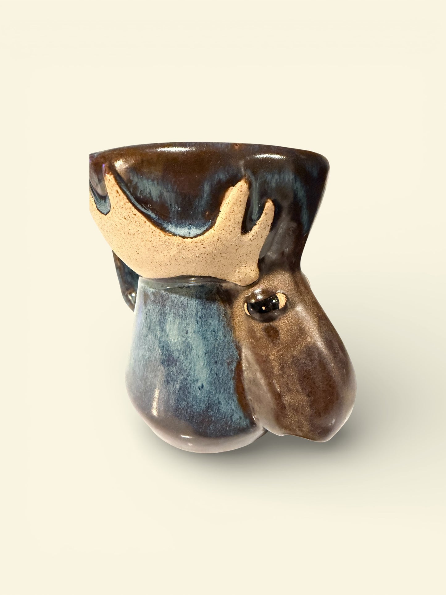 Handmade Stoneware Moose Mugs – Set of Two by RAD Designs (Richard Adam Dabrowski)