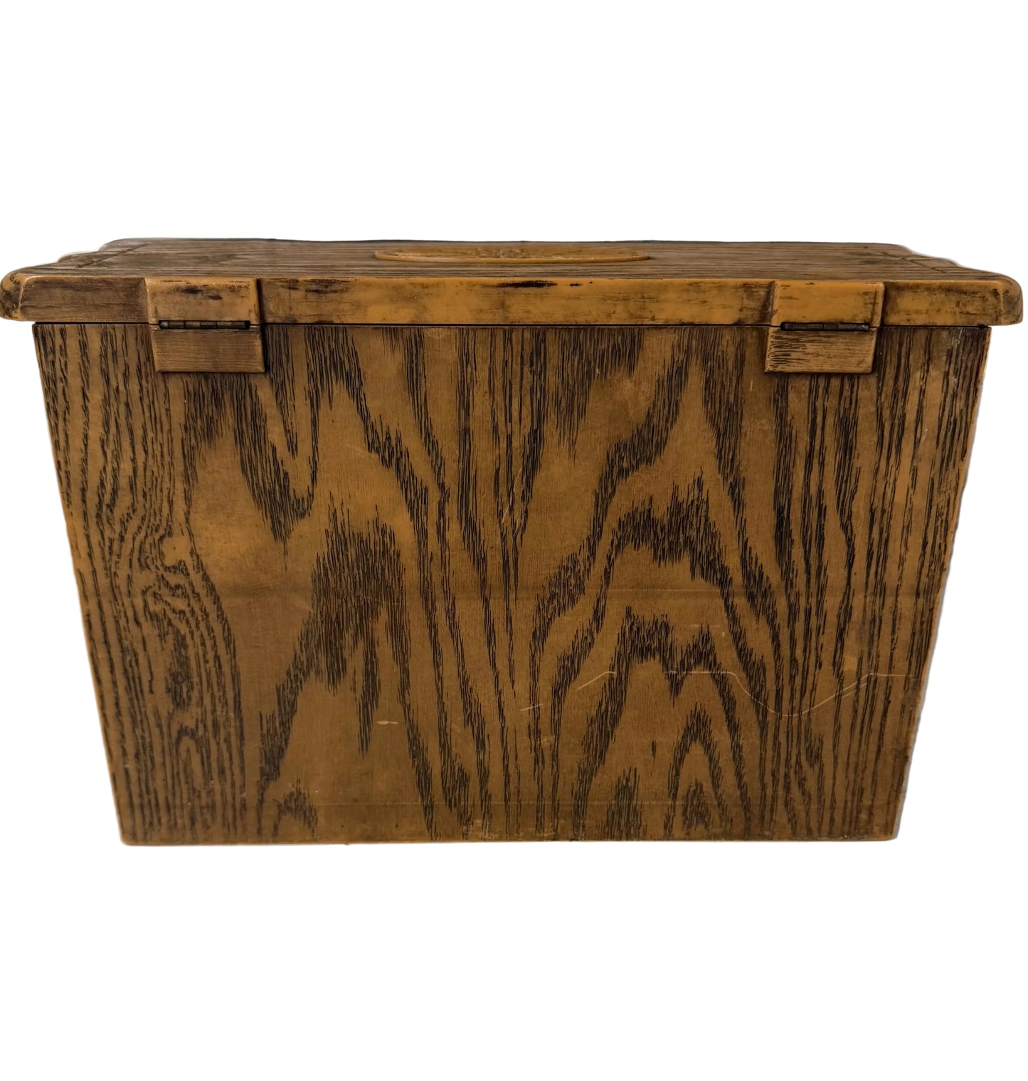 Vintage Lerner Faux Wood Storage Organizer – 1960s Miniature Dresser