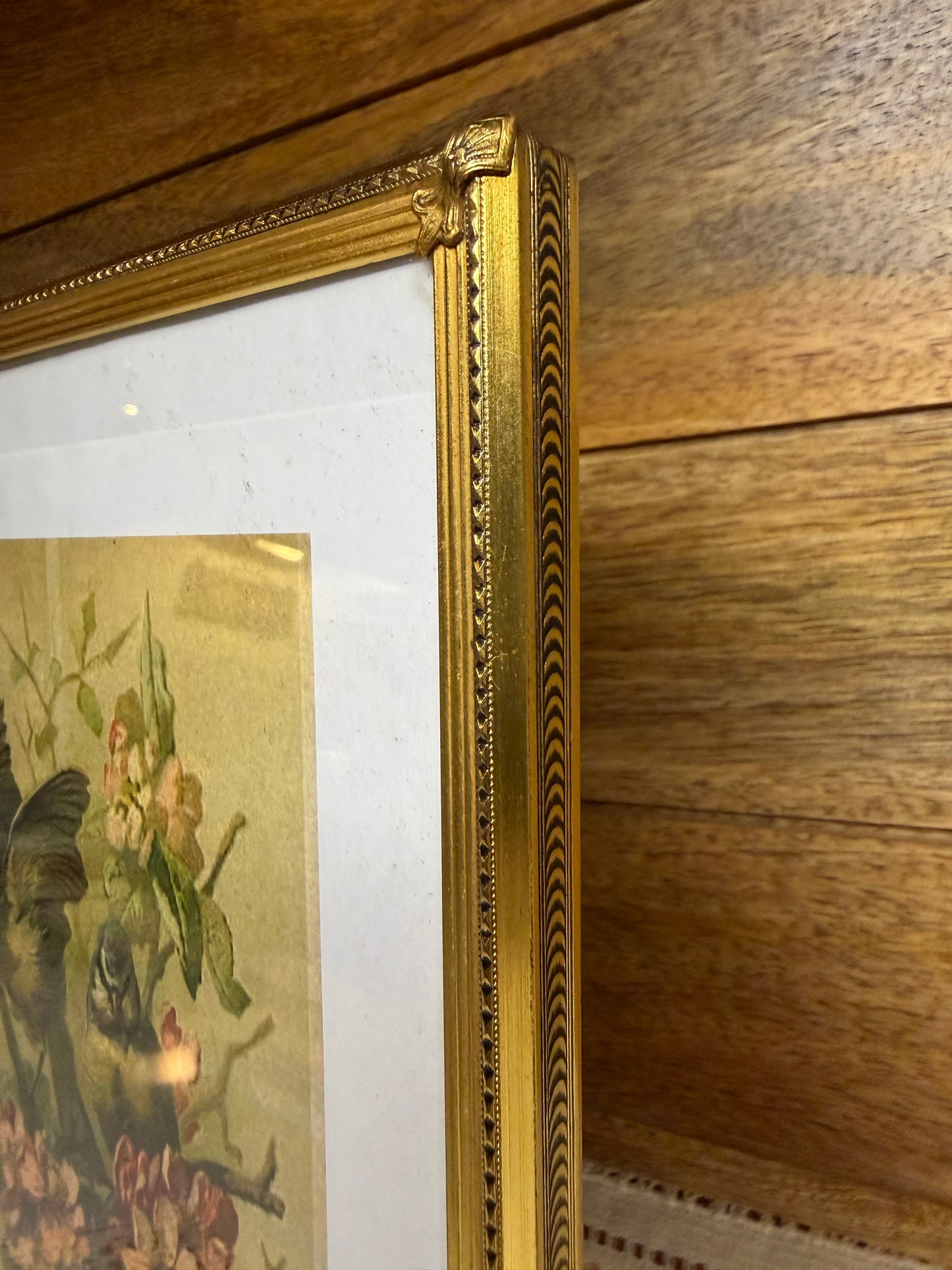 Vintage Gold Metal 8x10 Picture Frame (1950s–1960s)