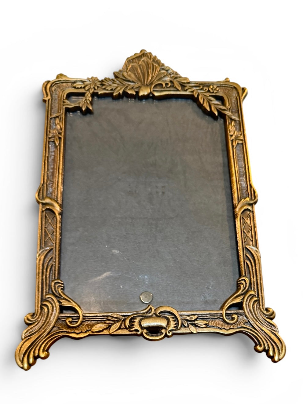 Vintage Ornate Gold Picture Frame – French Rococo Style Metal Frame, Holds 5x7 Photo