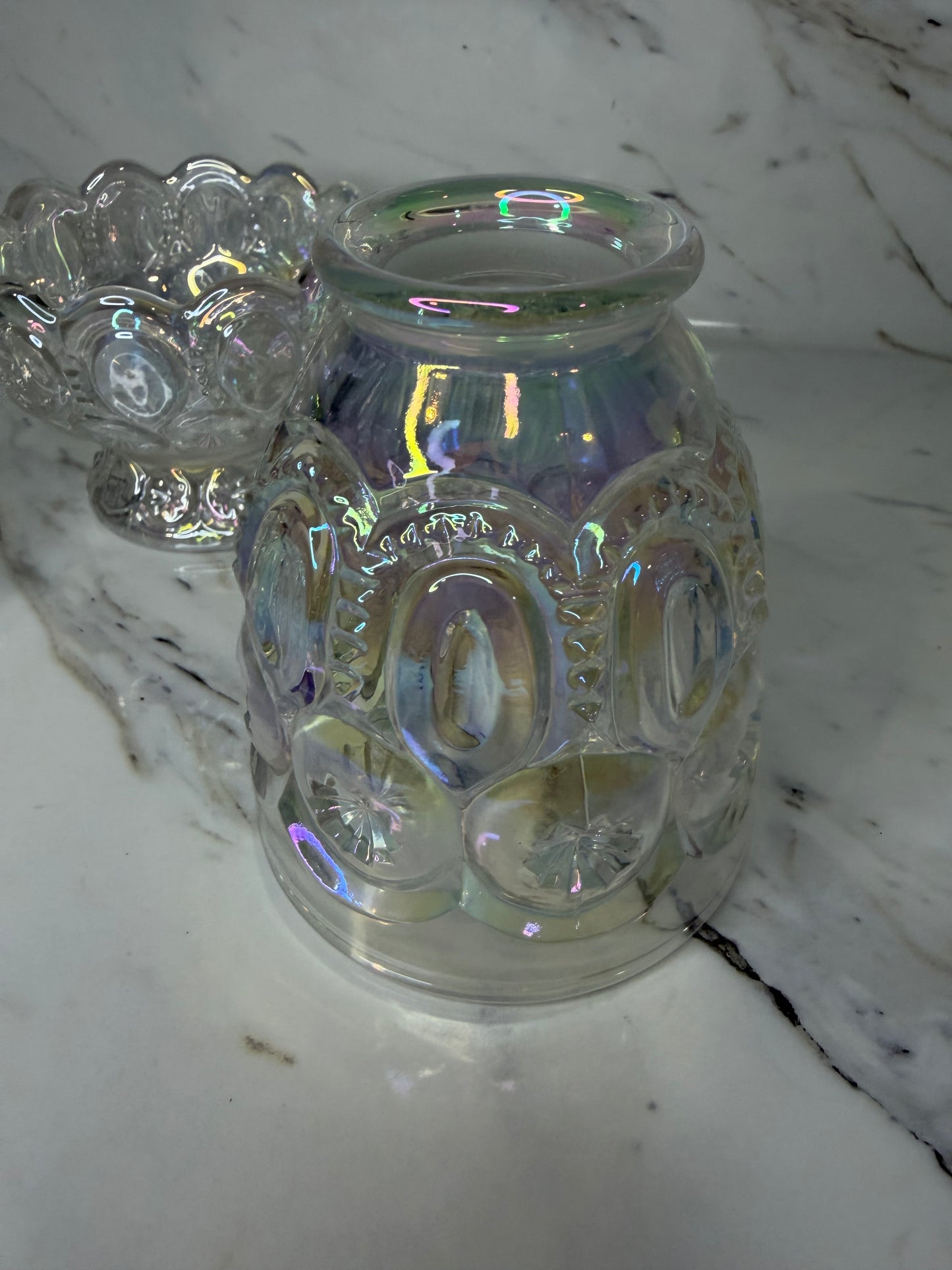 Moon & Star Crystal Carnival | Weishar | Glass Fairy Lamp – 3 Piece