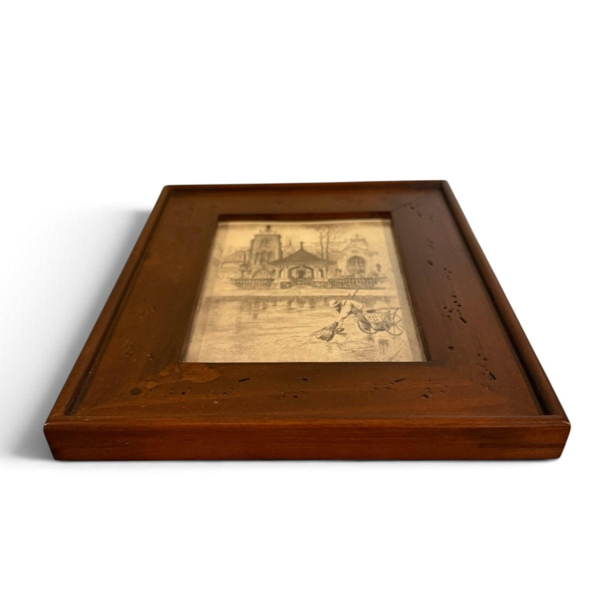 Little Church Around the Corner – Framed Book Print | Flea & Frame Creation