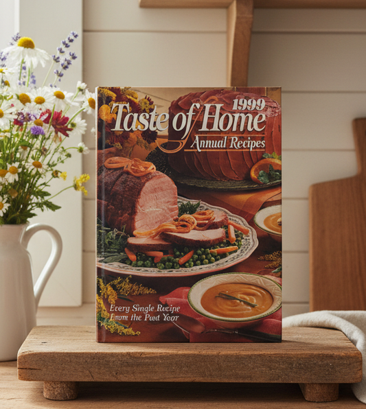 Taste of Home 1999 Annual Recipes Cookbook – Hardcover Edition – 593 Classic Family Recipes
