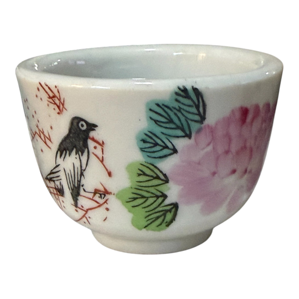 Asian Vintage Tea Cup Collection – Set of 4