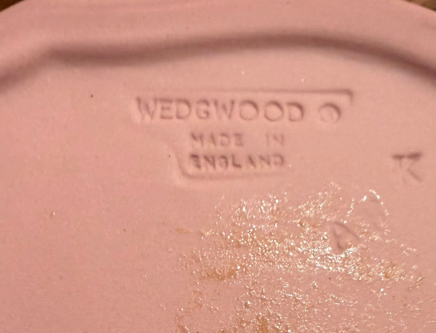 Wedgwood Pink Jasperware Oval Trinket Dish – Dancing Cherubs