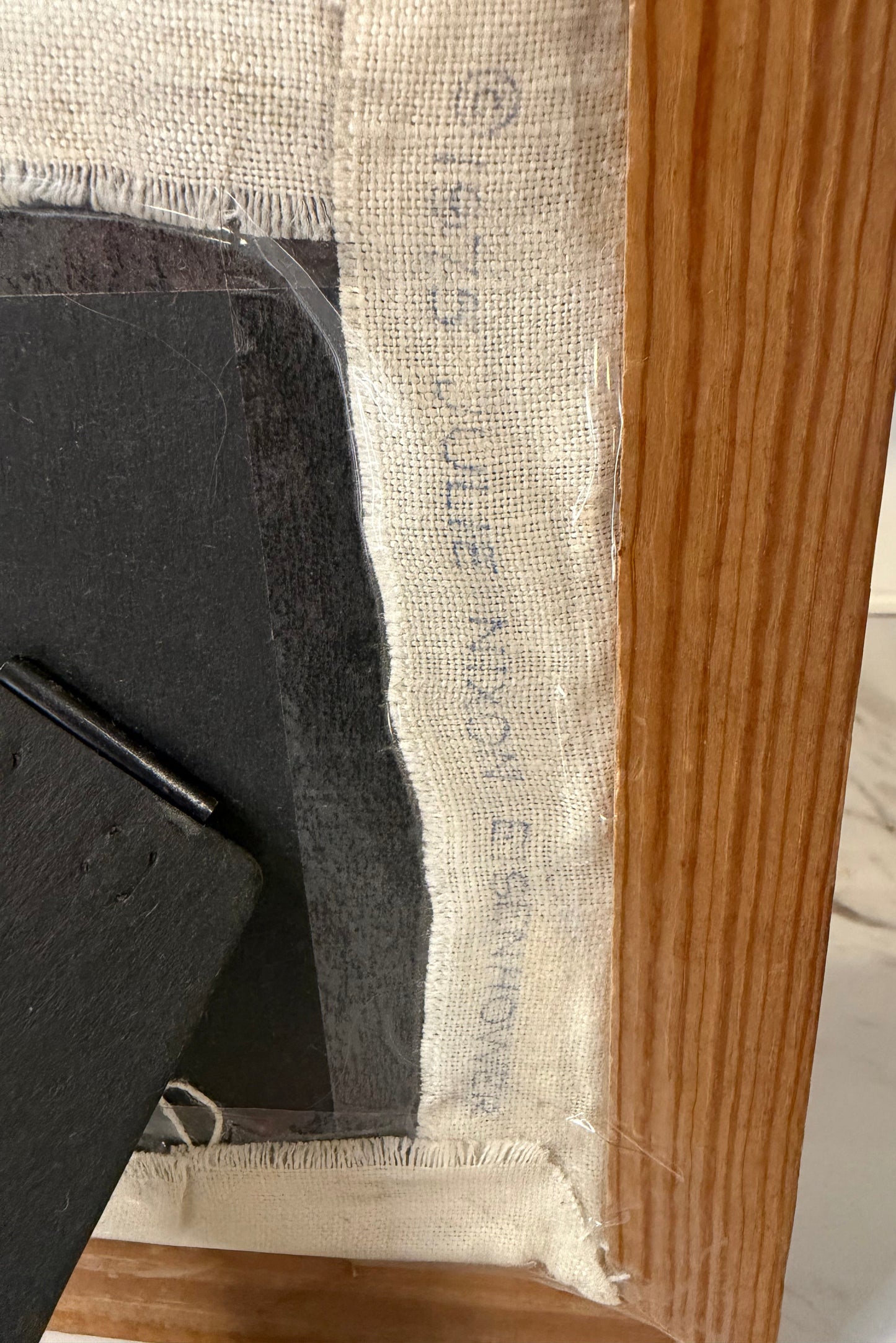 Framed Vintage Paragon Needle Craft “Carnation” Embroidery – Julie Nixon Eisenhower Collection (1975)